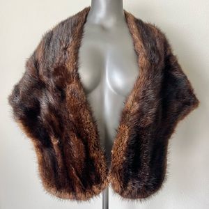 Vintage Valco Furs Mink Seattle Stole Shawl 1950’s